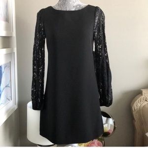 White House Black Market black shift dress